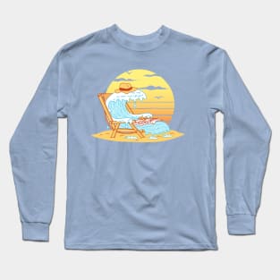 WAVE ON THE BEACH Long Sleeve T-Shirt